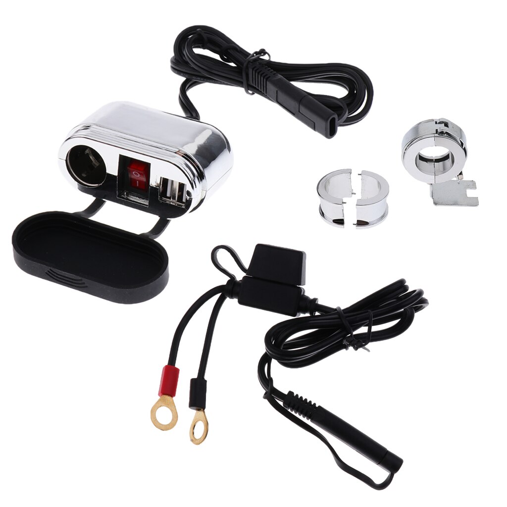 Chargeur USB étanche de moto 12V | Port d'alimentation, pour téléphone, appareil Mobile