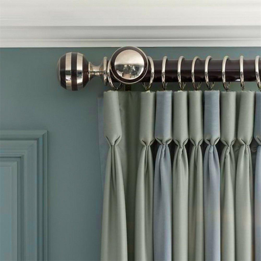 20PCS Metal Hanging Curtain Rings Curtain Clips Window Hooks Accessories Roman Rings Roller For Home Bath Decor Curtain Ring