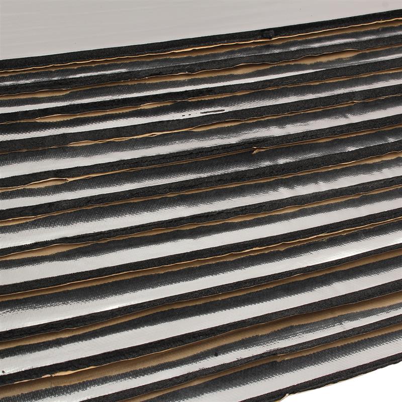 6 plader/parti bil lydisolering dæmpende isolering varme 10mm skum glasfiber auto interiør tilbehør akustisk lydisolering