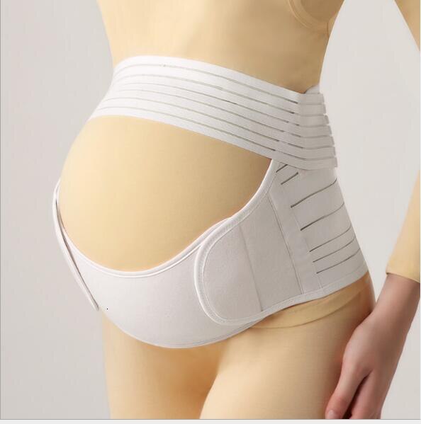 S-2XL belly band mulheres grávidas cintos cinto de barriga maternidade cuidados com a cintura abdômen suporte barriga banda de volta cinta protetor de gravidez: whitecolor / M