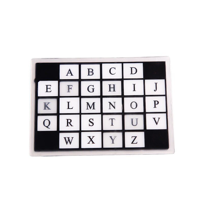 Alphabet Vorhersage Karte Magie Vorhersage Set Zauberer Tricks Bühne Street Performance Requisiten Vorhersage Kinder Kinder Magie