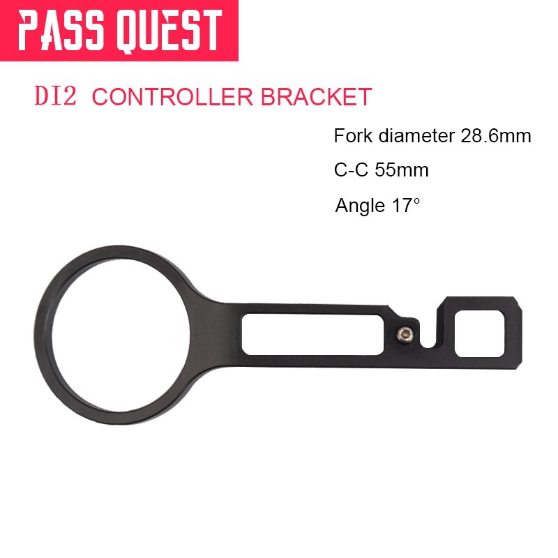 Pass Quest Di2 Controller Beugel 28.6 /31.8Mm Fiets Houder Batterij Mount Voor Giant OD2 Shimano Di2 Junction Fiets uitbreiden Houder: 28.6mm 55mm 17