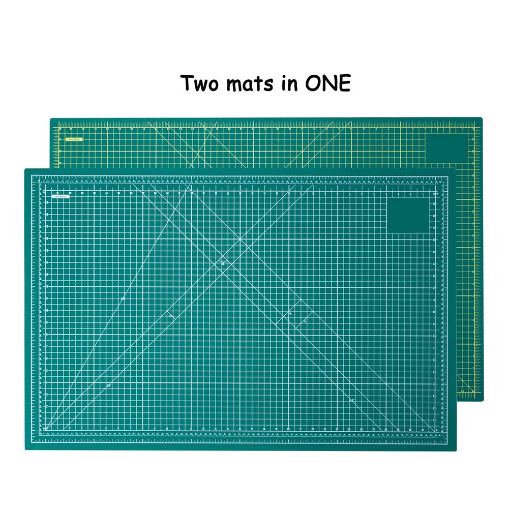 Grand Tapis De Coupe Auto-cicatrisant 100x60 Cm - Double Face - Antidérapant - DIY