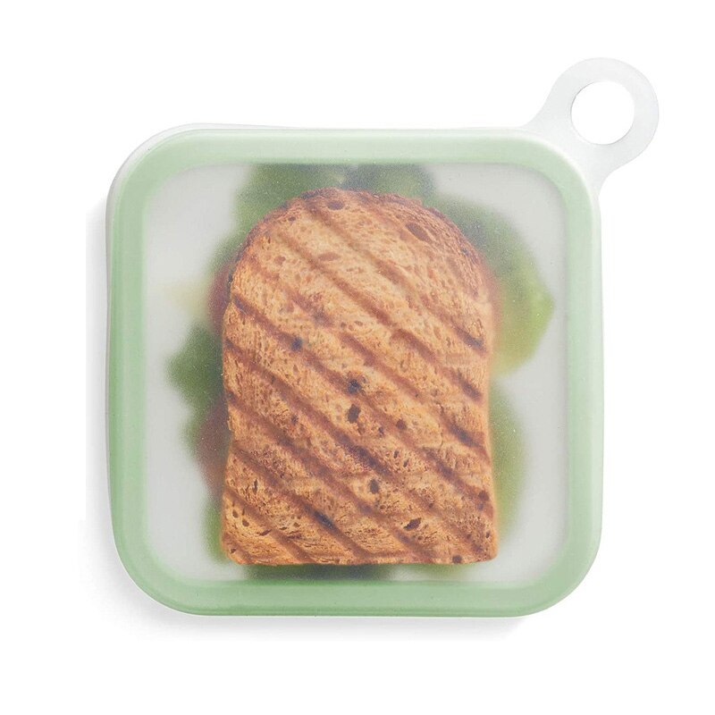 Silicone food container Sandwich box Kids school Breakfast lunch box bento box lunchbox food grade