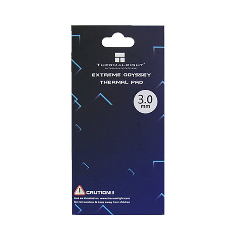 Thermalright ODYSSEY Thermal Pad on-conductive Silicone grease pad 12.8W/mK for GPU/RAM/Motherborad/SSD 120x120mm Original pad: 85x45x3.0mm