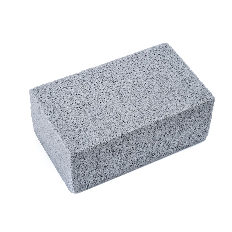 1-5 uds la parrilla de la barbacoa de la fabricación de bloques de ladrillo barbacoa piedra para limpieza de cocina estanterías de las manchas de grasa limpiador herramientas para barbacoa decora Gadgets: 1pcs