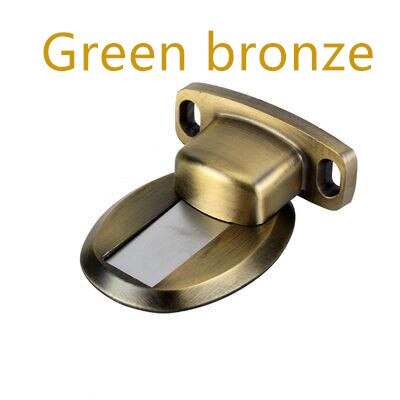 Magnetic Door Holder Stopper Invisible Doorstop Wall Floor Mount Safety Catch Stainless Steel Door Suction Bedroom Supplies: B