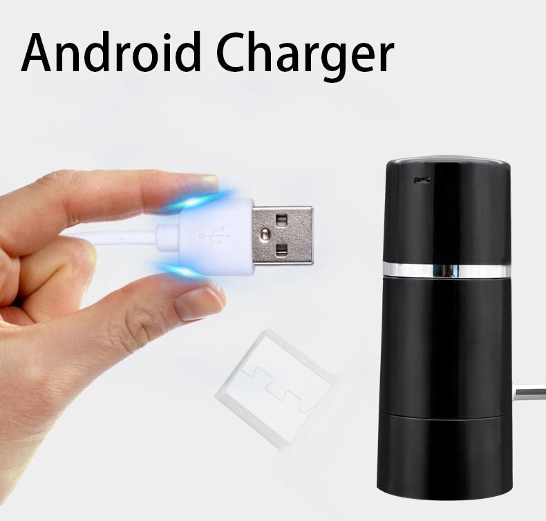 Lätt automatisk pump vattenkran kran trådlös elektrisk uppladdningsbar vattendispenser batteri dricksvattenflaska drinkware verktyg