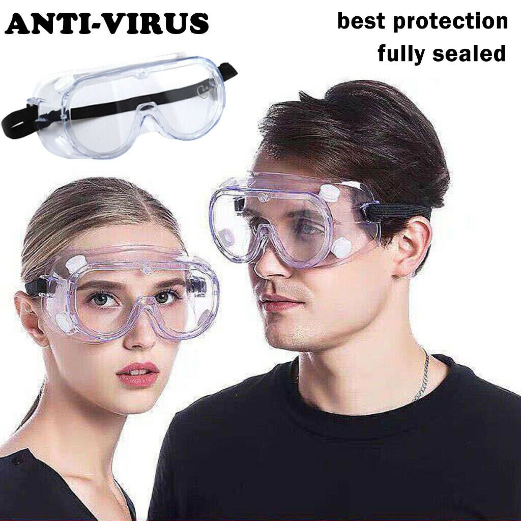 Gafas de seguridad transparentes antipolvo antiniebla a prueba de salpicaduras gafas de trabajo protección ocular