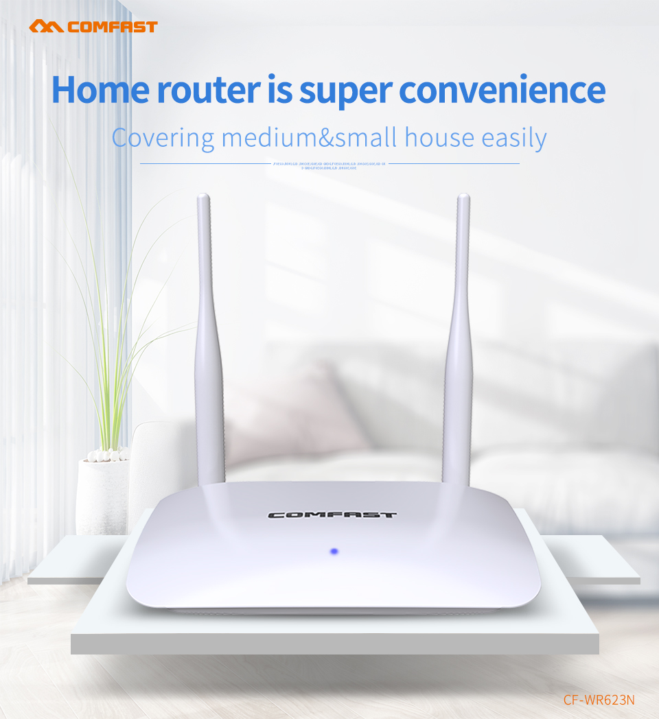 Comfast CF-WR623N 300 Mbps Wireless N Router AP Repeater Booster WIFI Versterker Extender LAN Client Bridge 802.11 b/ g/n Rout