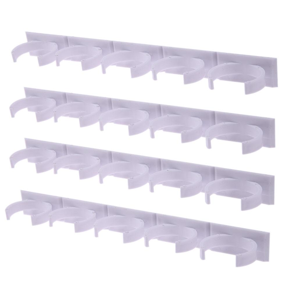 2/4 Lagen Kruidenrek Organizer Muur Kastdeur Opknoping Spice Jars Clip Haken Set Opslag Houder Grijper Keuken Accessoires: 4pcs
