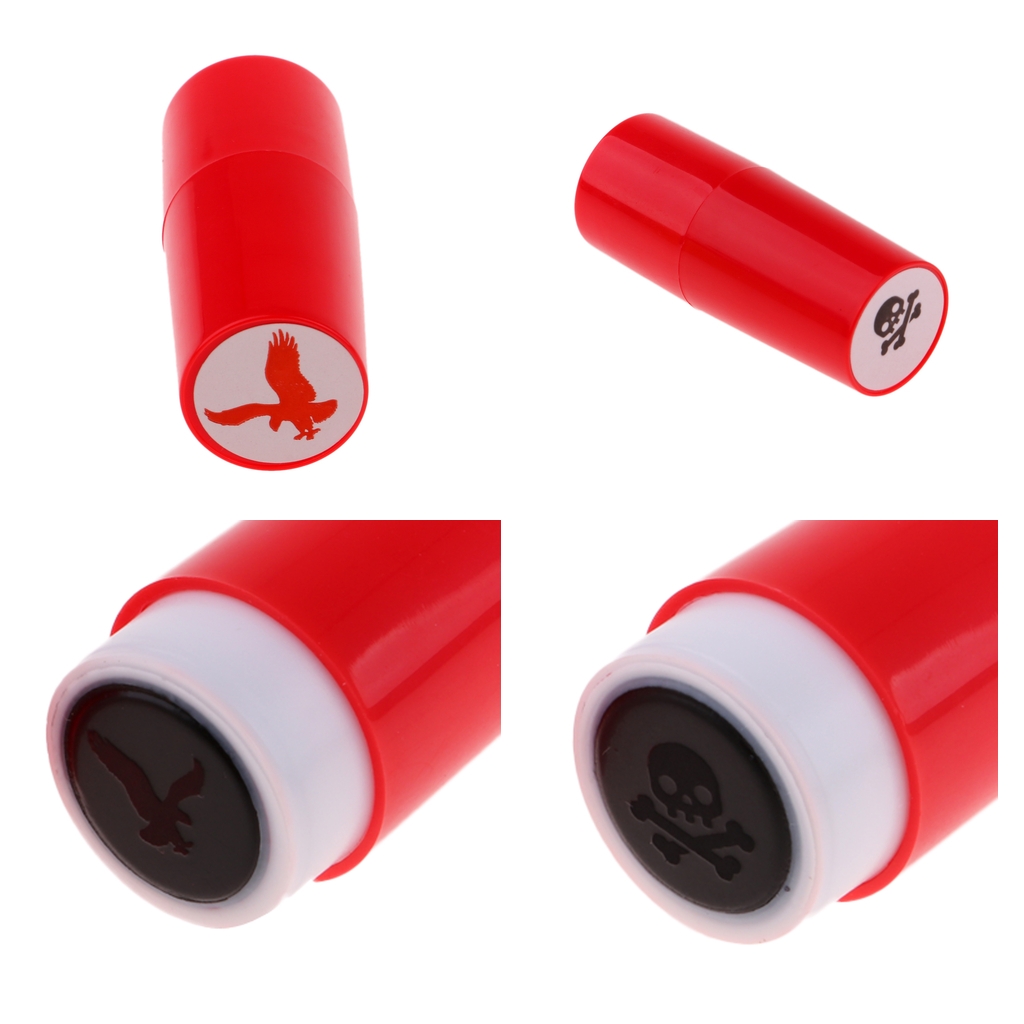 2Pcs Kleurrijke Sneldrogende Golfbal Stamper Langdurige Ballen Marker Indruk Club Golfer Souvenir Golf accessoires