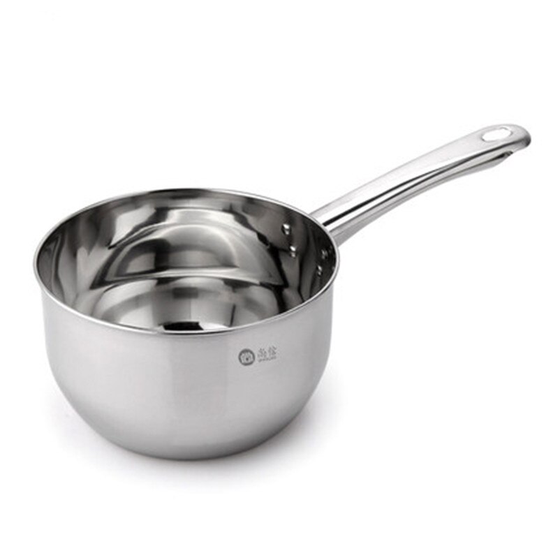 Rustfrit stål vand scoop køkken fortykket vand scoop husholdning lange håndtag scoops til mælkepotte suppe pot 1pc