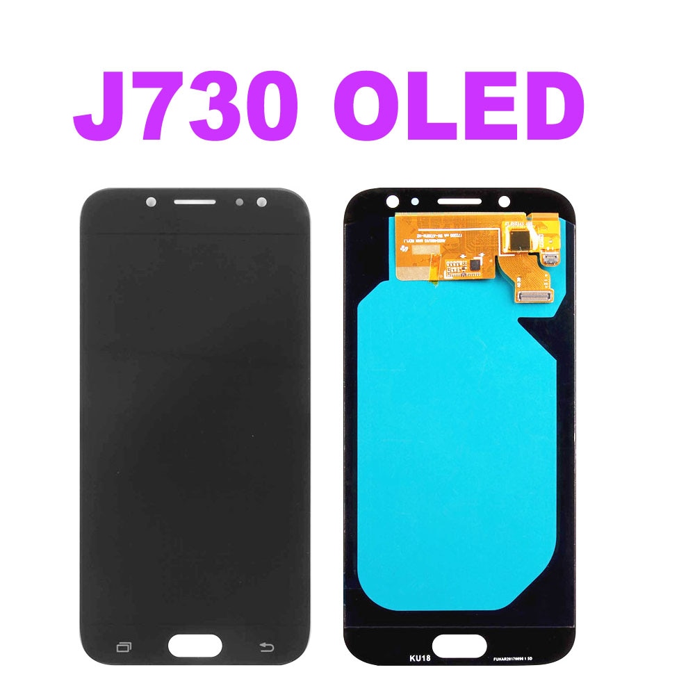 LCD Amoled J730 per Samsung Galaxy J7 Pro LCD 2017 J730 SM-J730F J730F schermo LCD Touch Screen Digitizer J5 Pro J530 J530F LCD