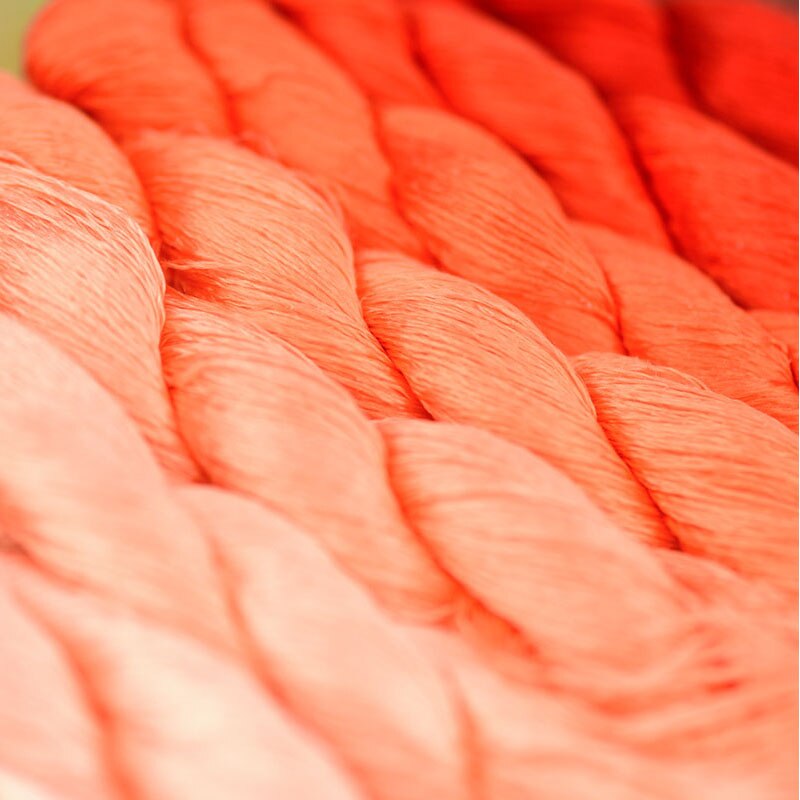silk embroidery thread / 100% silk thread /hand embroidery embroider cross stitch/orange series/9 pure colors