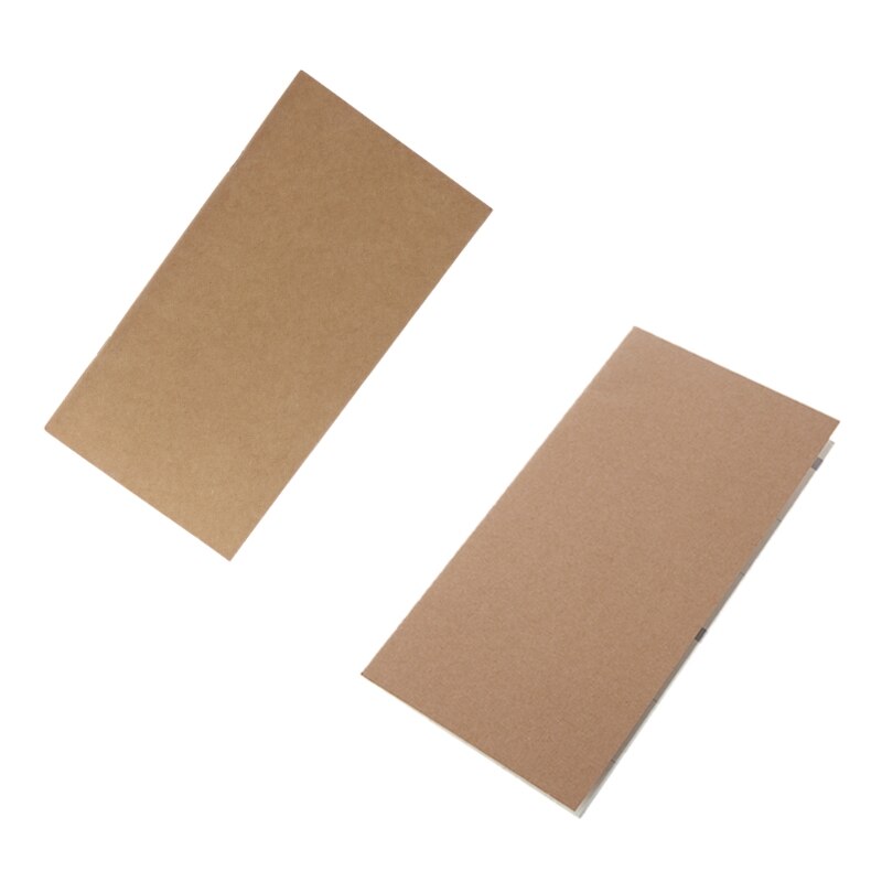 Kraft Cover Wekelijkse Planner Dagboek Journal Memo Notebook Note Pad School Office