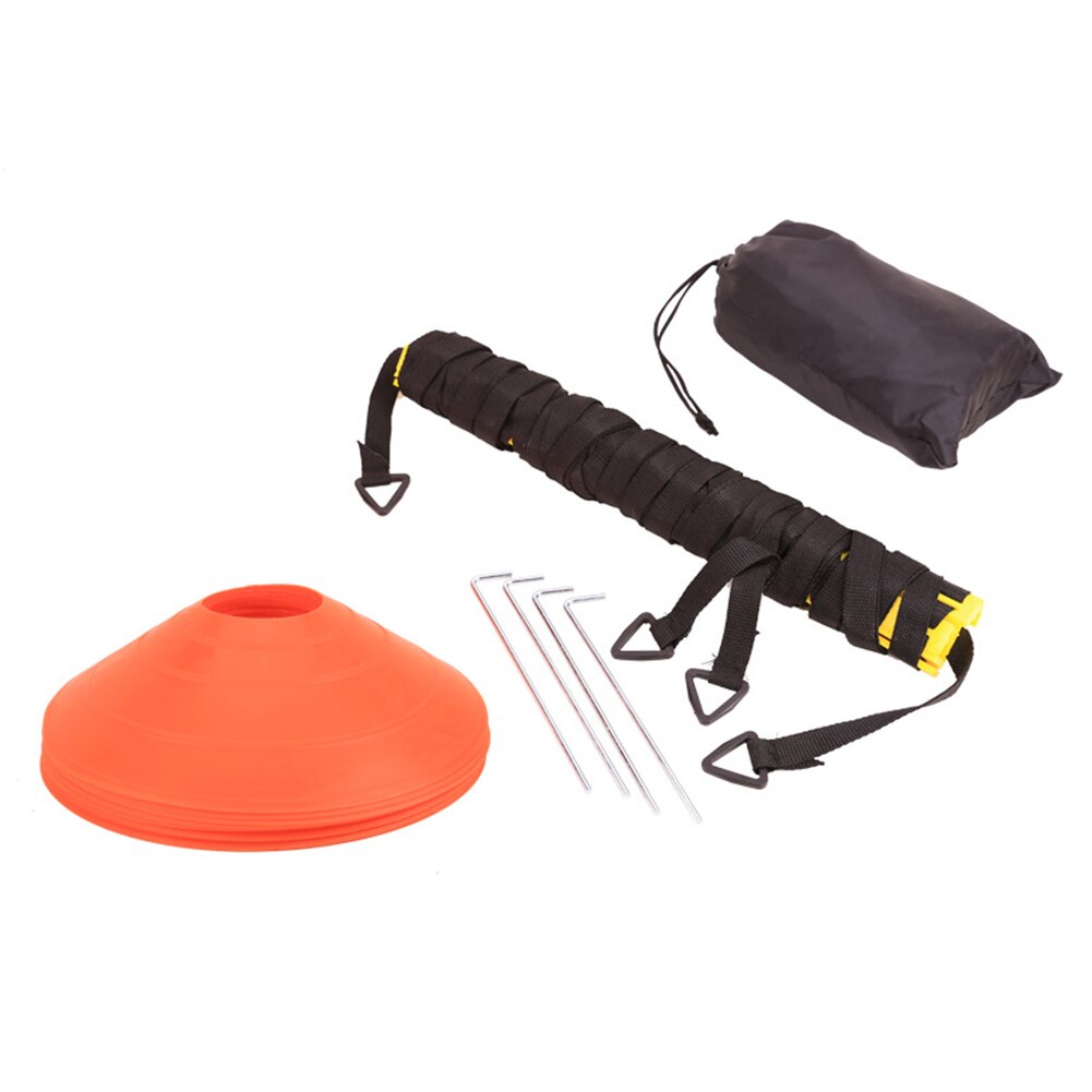 Football Speed Agility Ladder Parachute Bags Soccer Training Kit with Resistance for Easy Safety Exercise Accessories