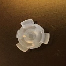 100 Stuks Wit Kleine Plastic Onderdelen