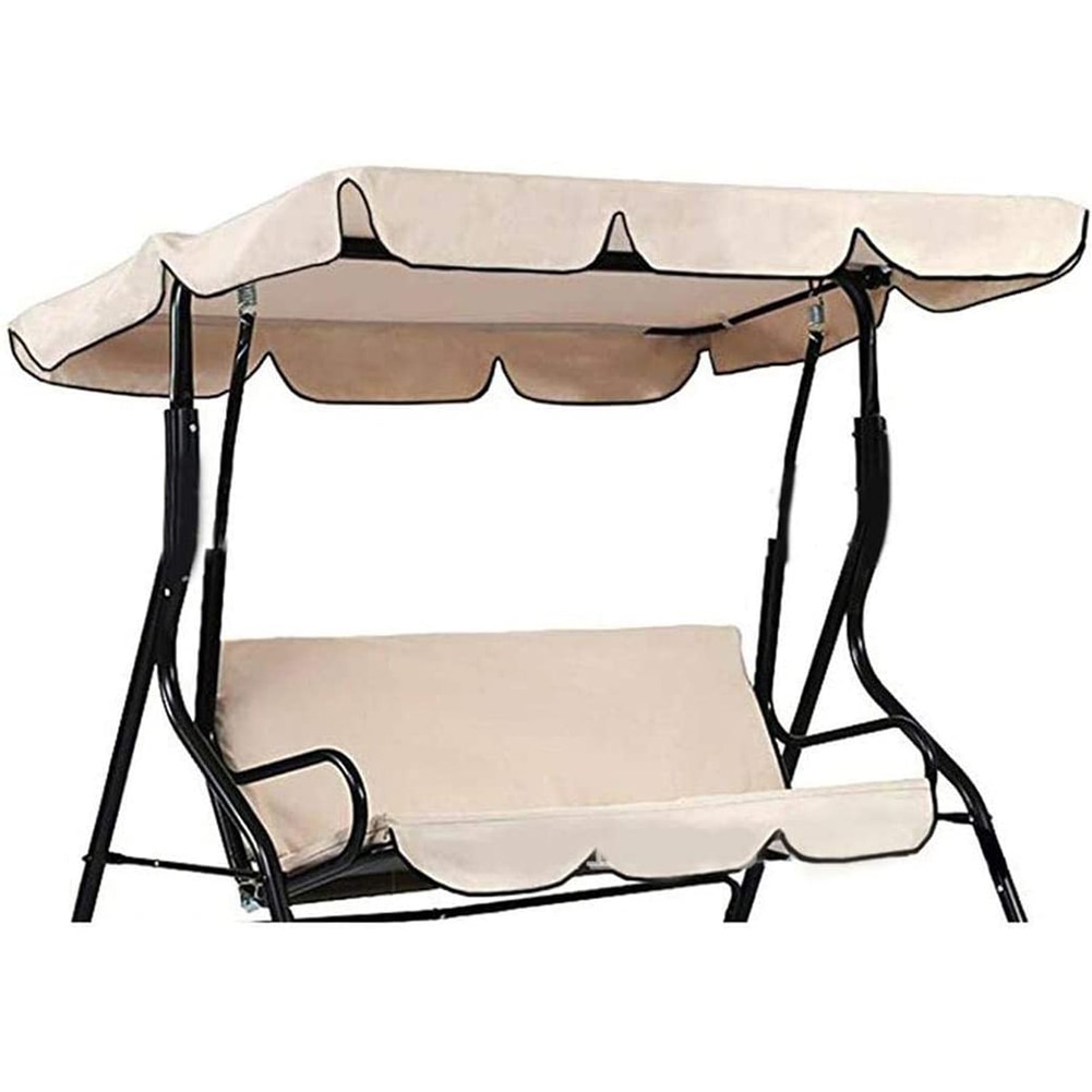 Outdoor Courtyard Swing Canopy Ceiling Cover Sunshade Shelter Waterproof Awning Dust-proof