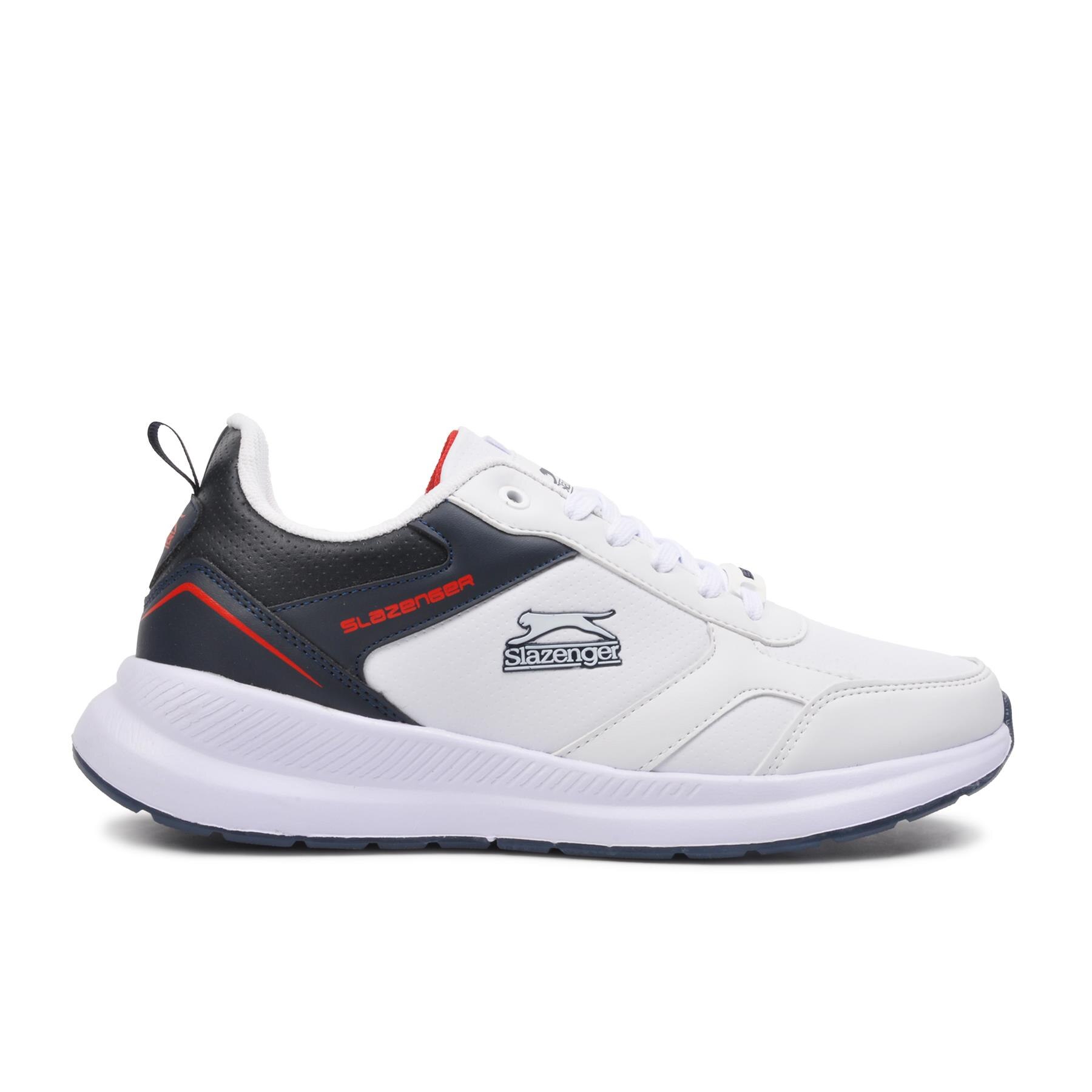 Zapatillas deportivas Slazenger Zero para hombre, color blanco y azul marino