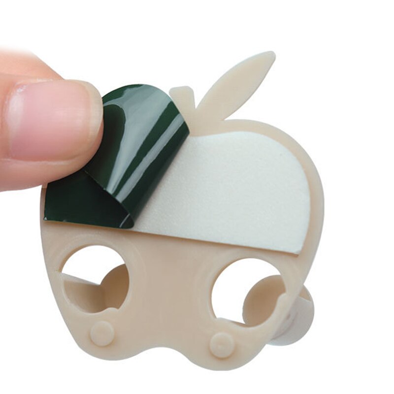 5pcs Plug Socket Hook Holder Multi-function Wall Storage Hooks Adhesive Kaycahin Hanger Home Office Storage Hook