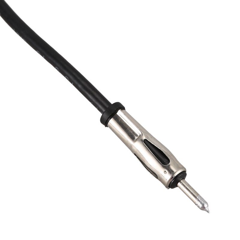 Car Electric Aerial Radio Automatic Booster Power Antenna Kit Black