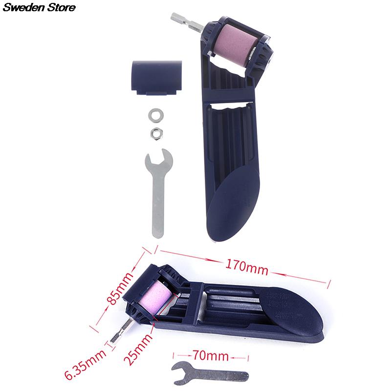 1 Set Drill Bit Sharpener Corundum Grinding Wheel for Grinder Polishing Kit