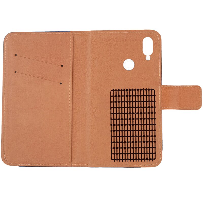 For Archos Oxygen 57 Case 5.71 inch Solid Color Leather Flip Wallet Cover For Archos Oxygen 57 Phone Holster Case
