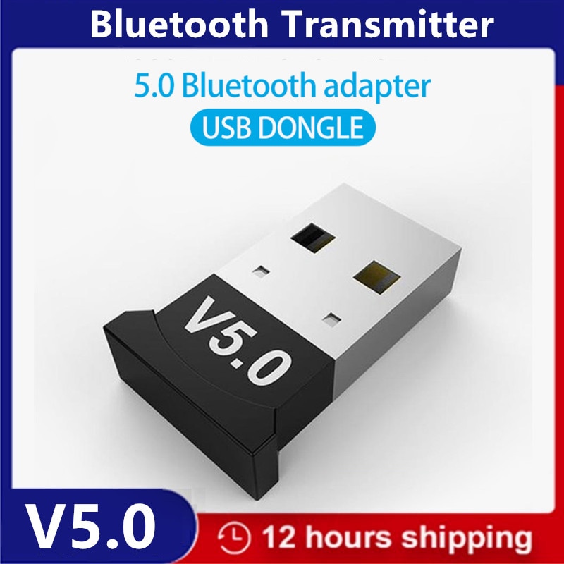 Dual Mode V5.0 Wireless USB Bluetooth 5.0 Adapter Bluetooth Dongle Music Receiver Adapter Bluetooth Transmitter