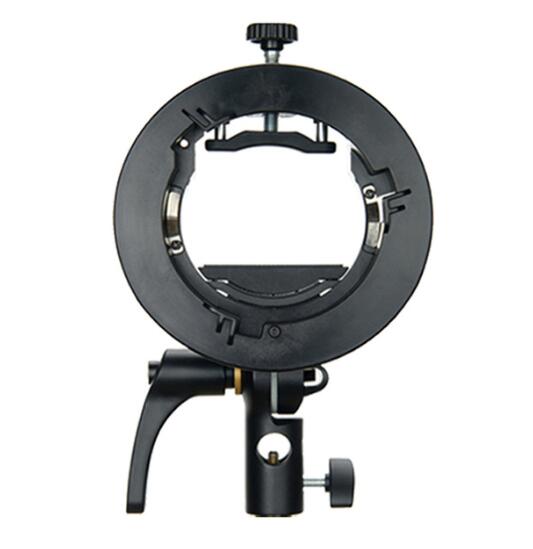 Godox S2 Speedlite Bracket S1 Updated S-Type Bowens Flash Holder Mount for Godox V1 V860II AD200 AD400PRO TT600 Snoot Softbox: S2 Bracket for V1