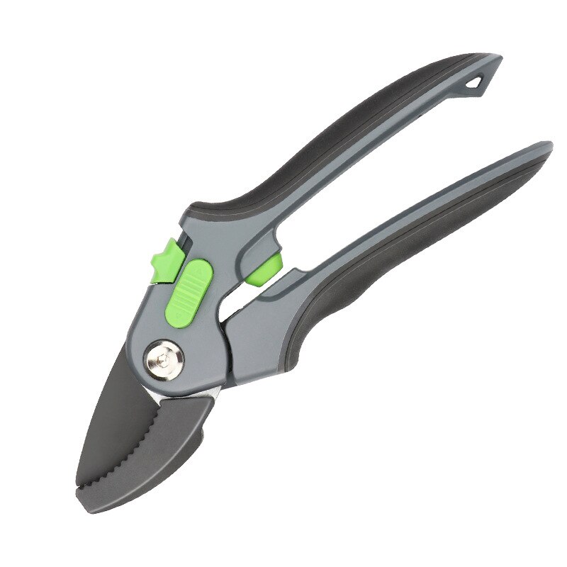 Plant Stainless Steel Trim Horticulture Pruner Cut Secateur Shrub Garden Scissors Tools Branch Orchard Pruning Shears Home Set: Upgrade Type-Black