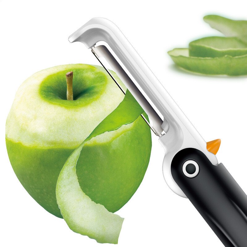 Grappig Multifunctionele Pinguïn Groentesnijder Dunschiller Maïs Cutter Wortel Shreder Aardappel Wortel Rasp Keuken Tool Corkscrew