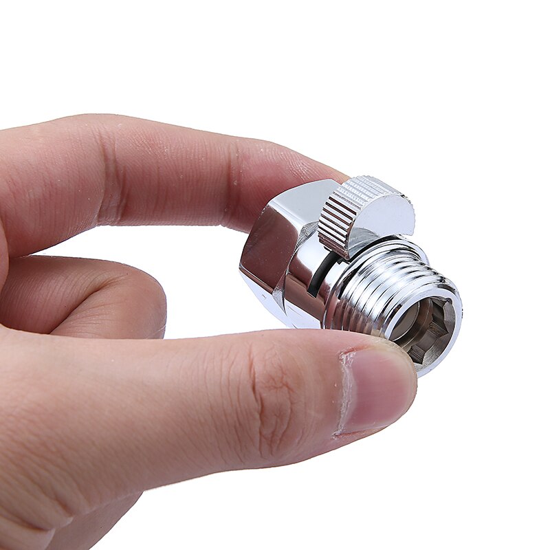 Flowreguleringsventil messing  g1/2 " vandtryksreducerende controller håndholdt brusehoved stopkontakt