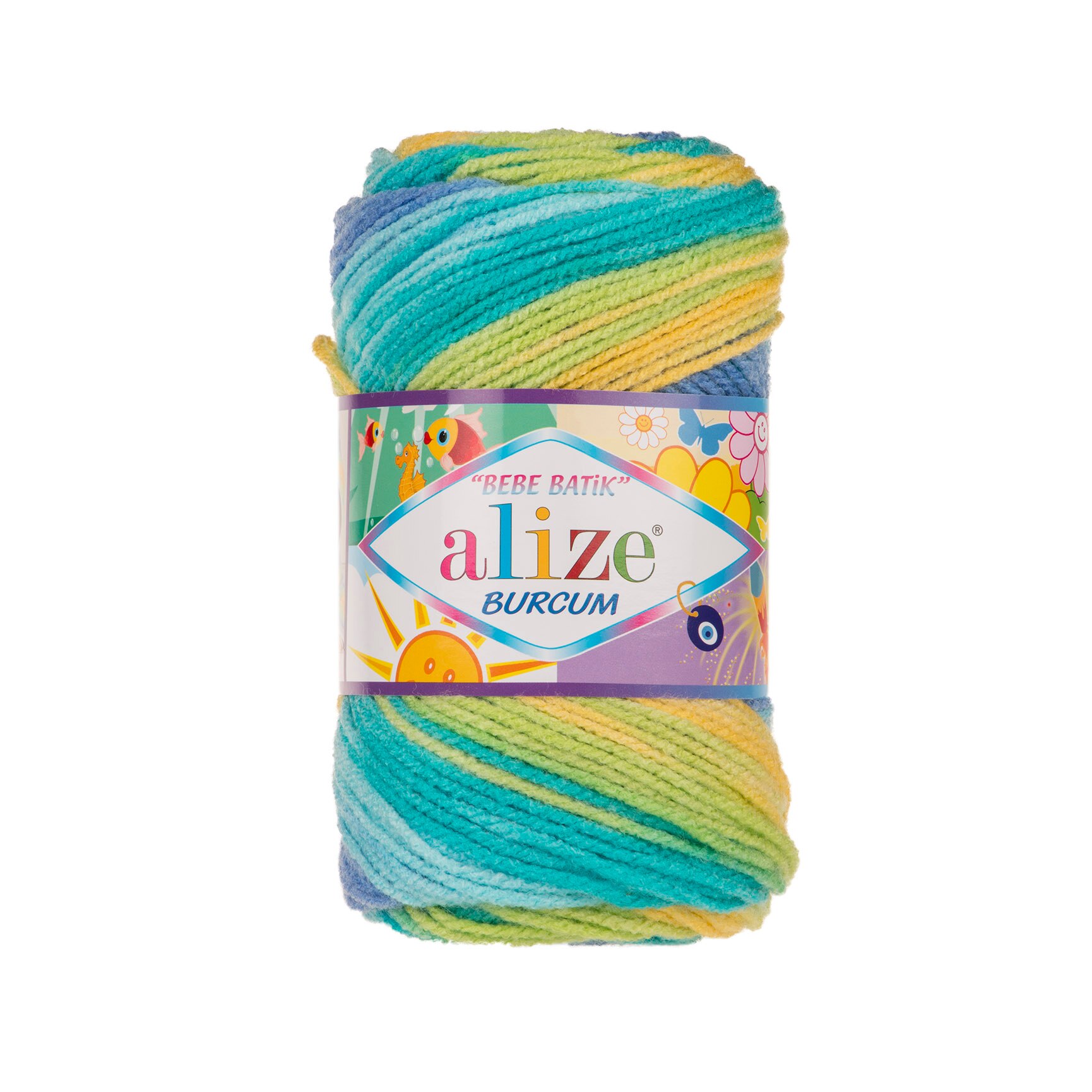 Bebe Batik Alize Bush Breien Garen Doe-Het-zelf Baby Hand Breien Garen 100 Gr 210 M Gekleurde garen 1st Klasse Premium: 4789