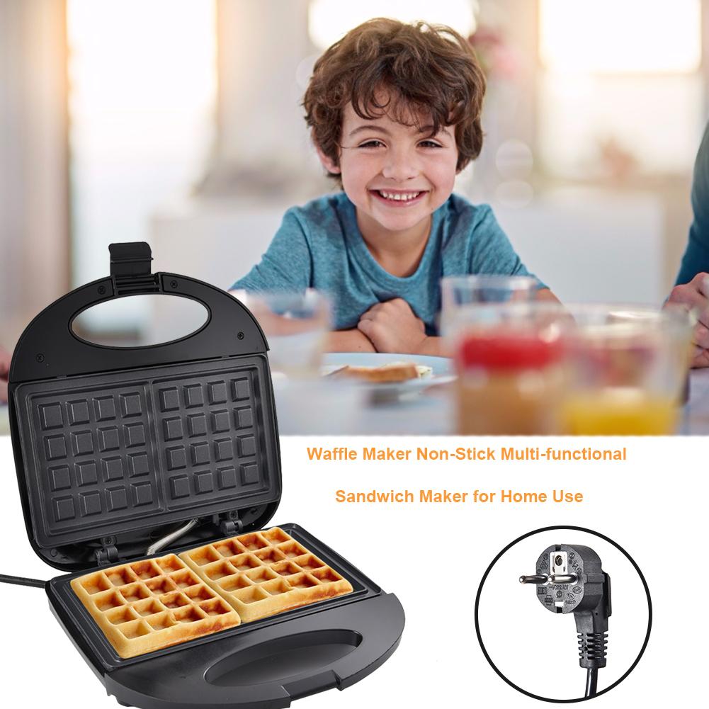 750W Waffles Maker Sandwich Electric Maker Non-Stick Bubble Egg Cake Oven Breakfast Waffle Machine 220V Kitchen Cooker
