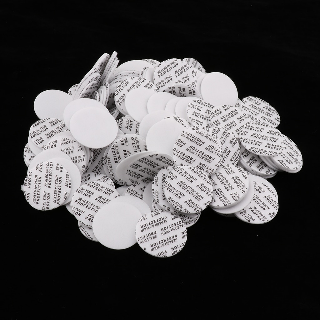 500 pièces auto-adhésif mousse presse joint capuchon doublures stockage Pot bouteille Pot mousse sécurité inviolable alimentaire joint joints Pad