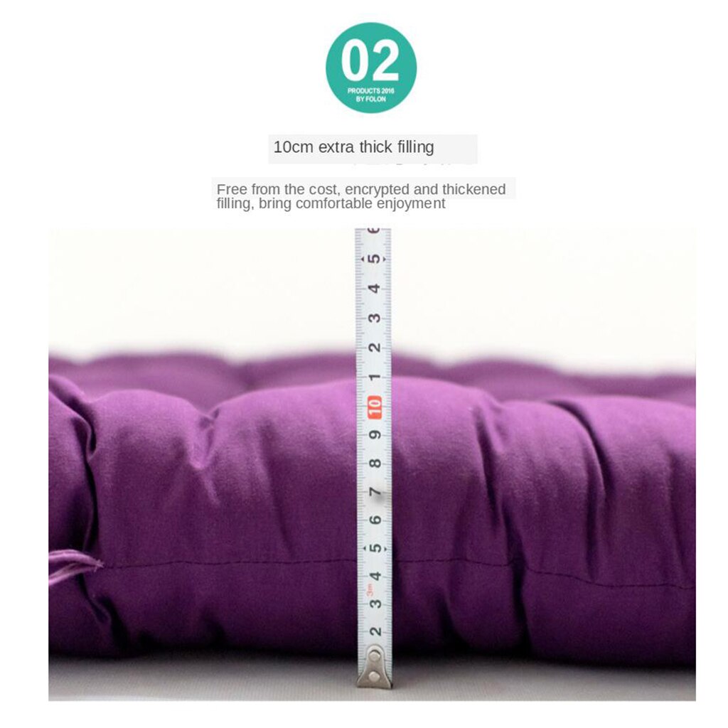 Soft Cotton Recliner Seat Cushion Back Rest Suuport Cushion Long Seat Pads