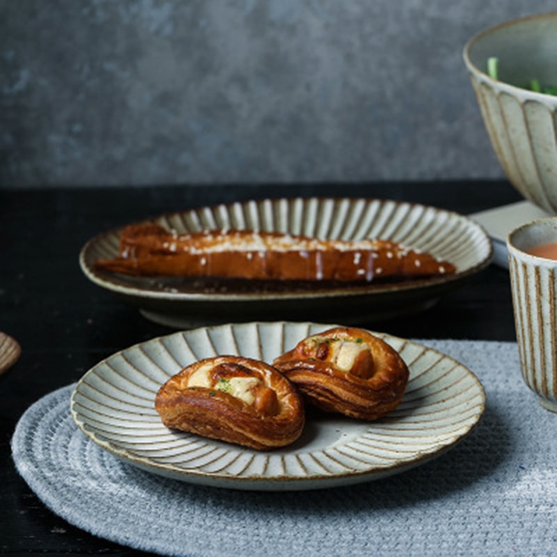 Retro service middagstallerkener snack frugt tør frugt tallerken høj håndlavet sushi te bakke dessert middag tallerken service
