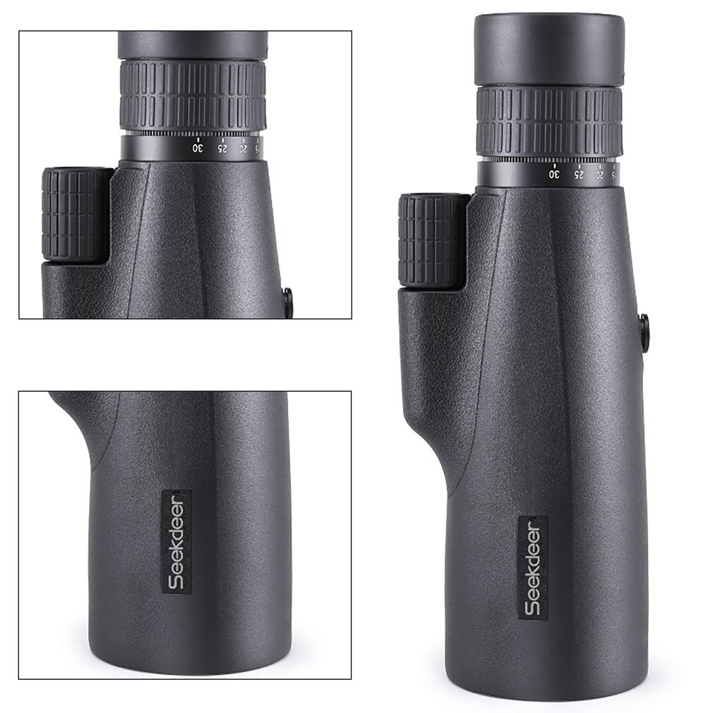 10-30 × 50 Krachtige Enkele Cilinder Lange Afstand Zoom Pocket Telescoop Met 22Mm Groothoek Grote Oculair