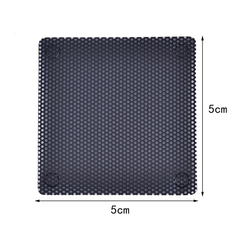 Pc Case Cooling Fans Magnetische Stof Filter Mesh Net Cover Voor Pc Case Cooling Fan Nieuw: 5cm