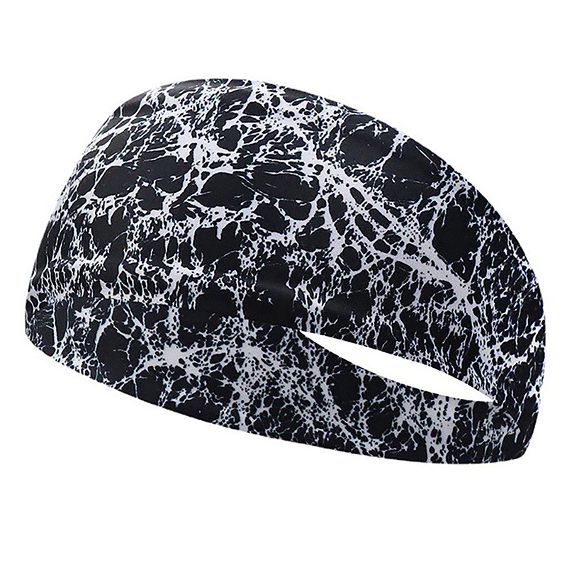 Banda antisudor para Fitness Unisex, diadema para correr, deportes, absorbente, Yoga, 1 ud.: Castaño