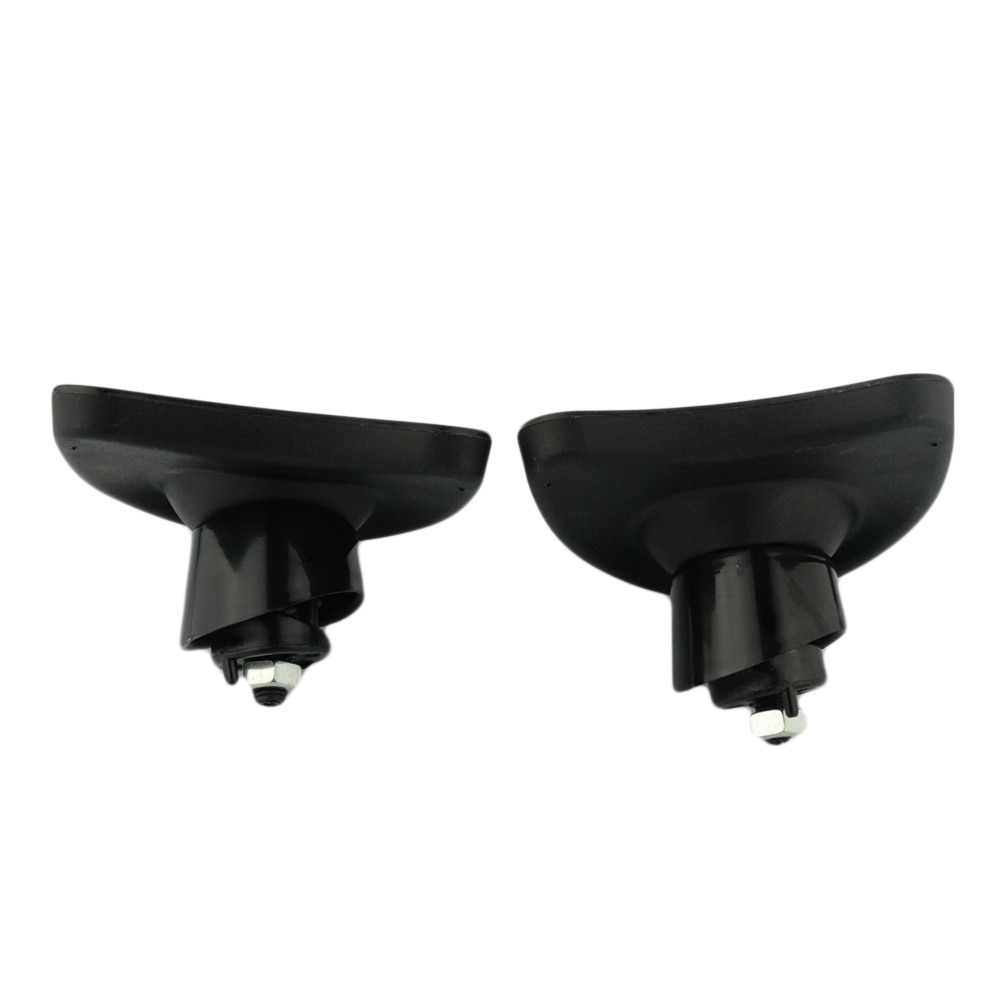 Black Motorcycle Rearview Fairing Mount Mirrors Fits For Harley Touring Electra Street Tri Glide FLHX FLHT FLHTKSE -Later