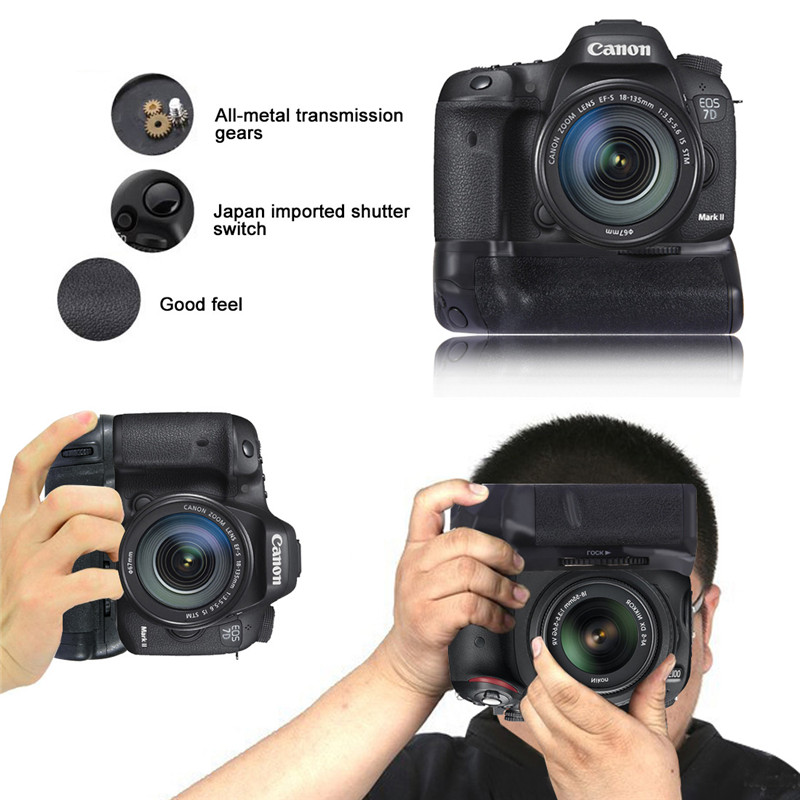 Vertical Camera Battery Grip for Nikon D5300 D5200 D5100 Digital SLR Camera FCC Camera Handle For Nikon With 1/4 Inch Screw Hole