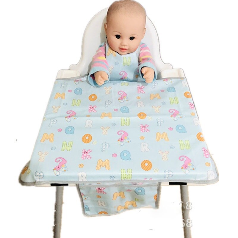 Smutssäker måltid för baby vattentät overall bricka babystolsöverdrag bärbar matstolsöverdrag barnstol för matning av babyklänning: B