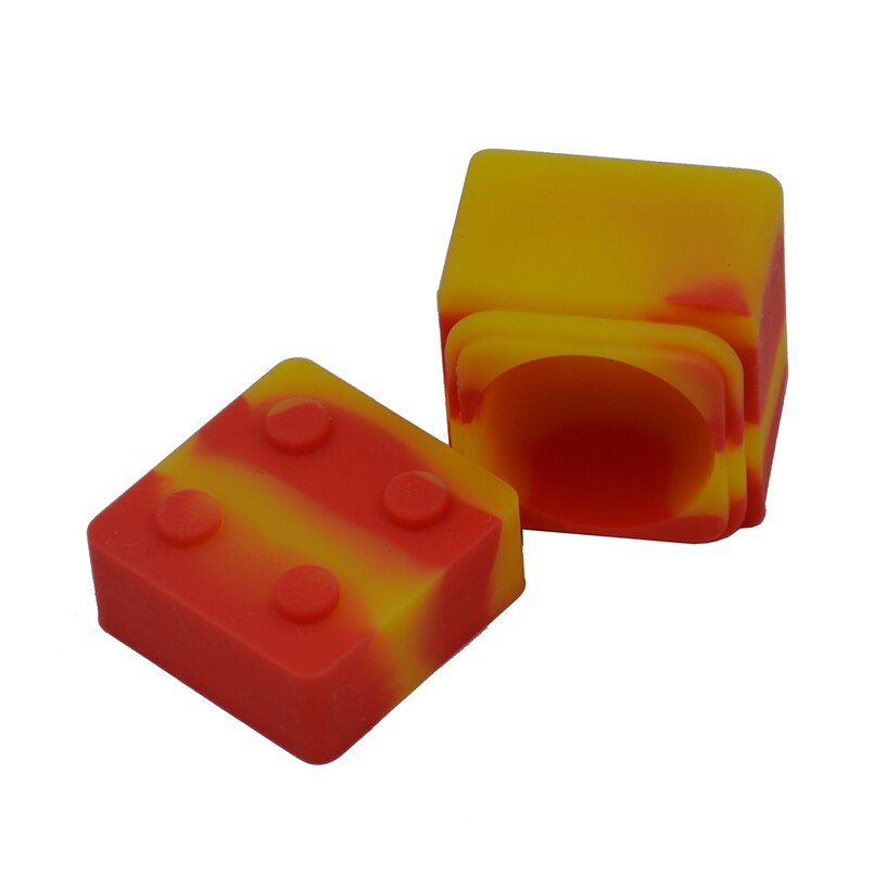 Bho-contenedor de cera de silicona, contenedor antiadherente de aceite de butano/aceite brillante/concentrado de silicona Dab, 11ml, 10 Uds.