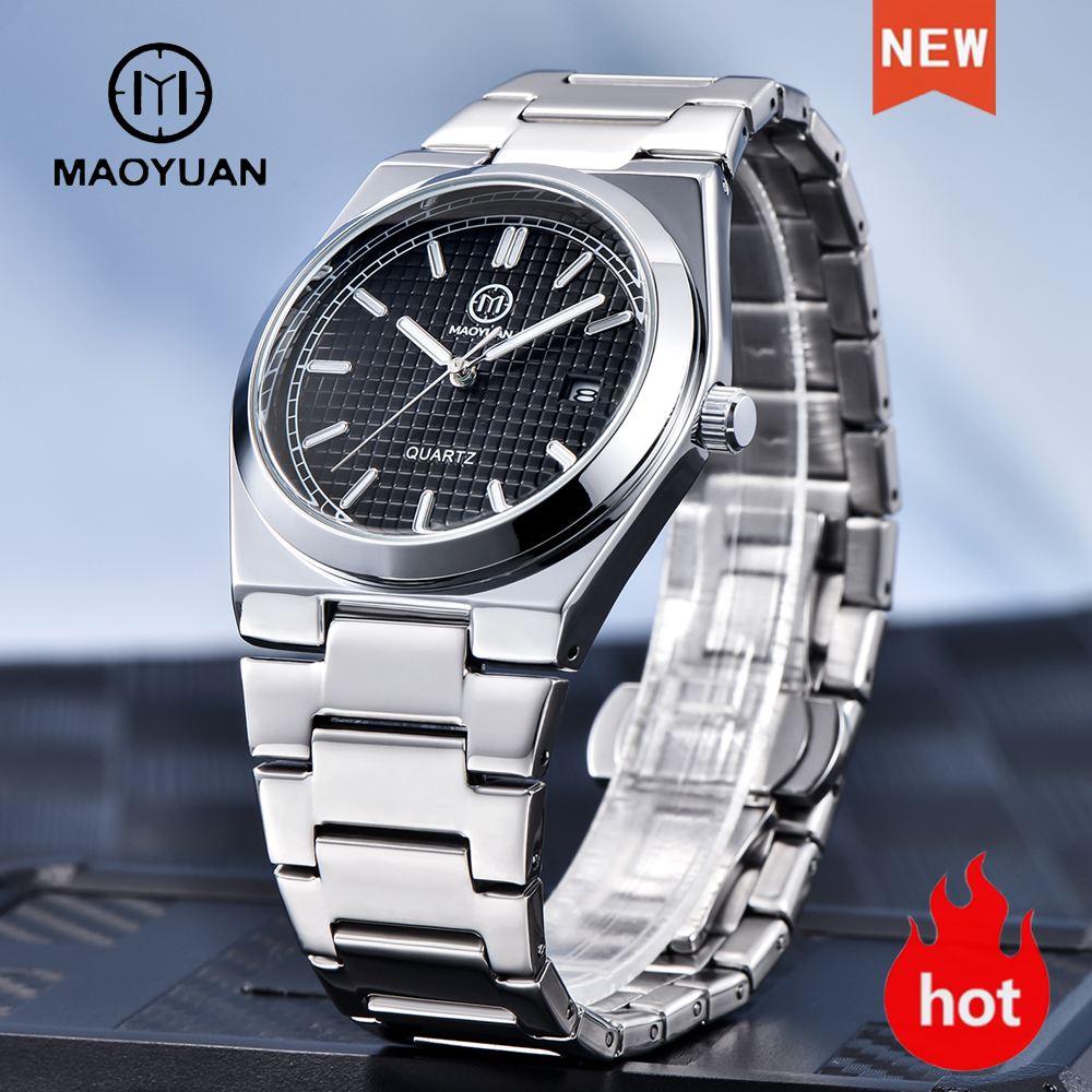 2025 Heren Horloges MAOYUAN Topmerk Luxe Casual Quartz Horloge heren Sport Waterdicht Klok Horloge Hombre Reloj