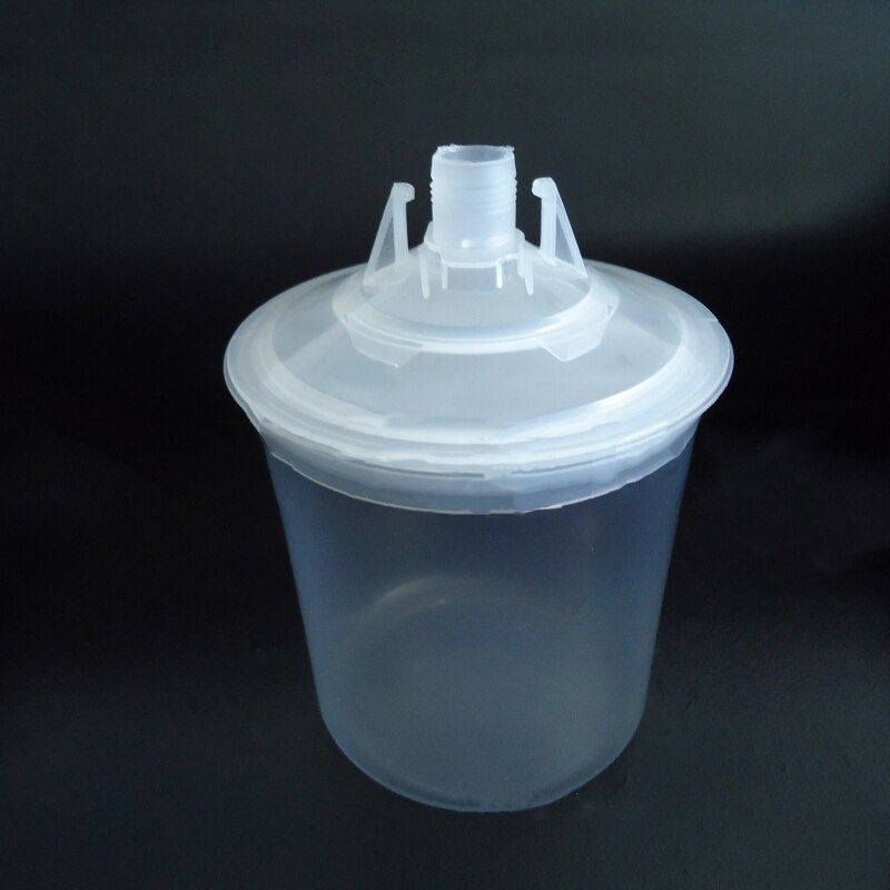 Transparent Plastic Paint Mixing Cups Inner Cup with Lid For Accurate Mixing Of Paint And Liquids 600ML School Laboratory Cups