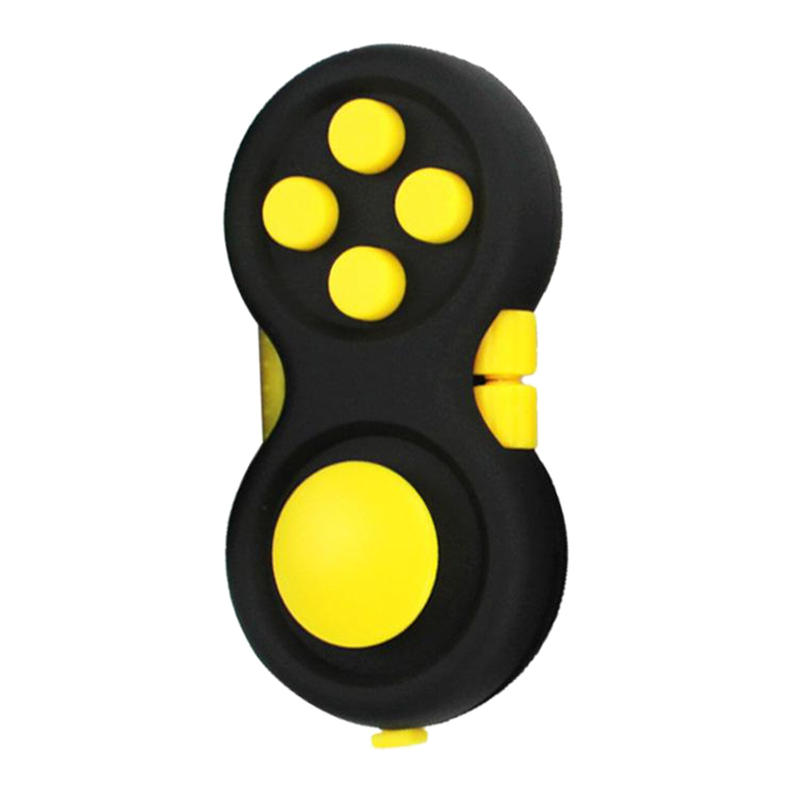 Draagbare Mini Fidget Pad Angst Stress Relief Hand Speelgoed Voor Kids Volwassenen: Yellow