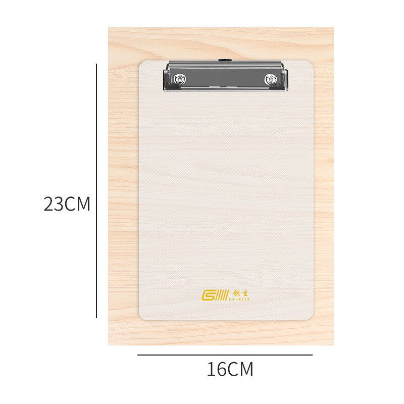 Folder board a4 plastic loose-leaf folder collection note folder learning materials multifunctional writing board folder: A5-white(10 pcs)