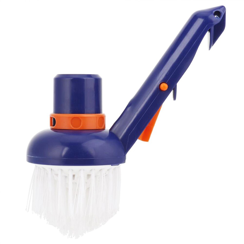 Nylon Bristle Swimming Pool Step Corner Cleaning Brush Scrubber Tub Wash Tool nylon bristle brush cleaning pool: Default Title